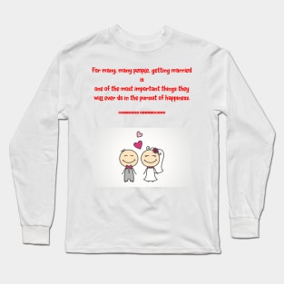 Pursuit Of Happiness Long Sleeve T-Shirt